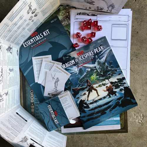 There's a lot in the <em>Essentials Kit</em> box.